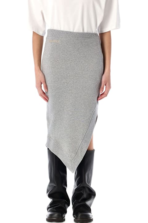 Homeware The Attico Fleece Midi Skirt