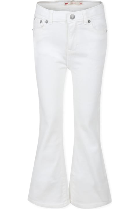 Homeware Levi
s White Jeans 726 For Girl With Logo Patch