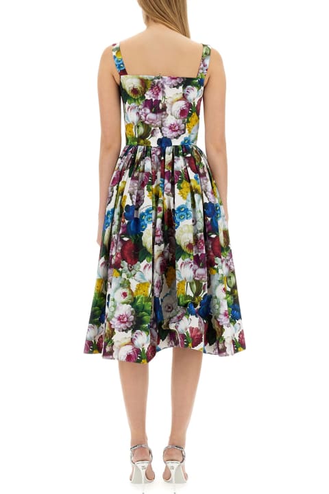 Dolce & Gabbana Dresses for Women Dolce & Gabbana Nocturnal Flower Corset Dress
