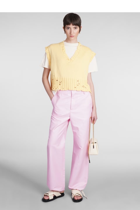 Homeware Marni Logo Embroidery Pants