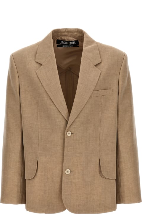 Jacquemus Coats & Jackets for Men Jacquemus 'la Veste Titolo' Blazer