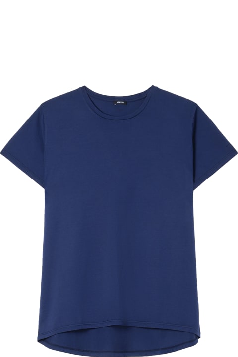 Aspesi Topwear for Women Aspesi Blue T-shirt
