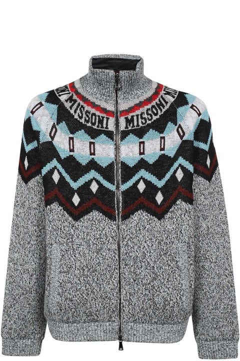Coats & Jackets for Men Missoni Wool Knit Jacket