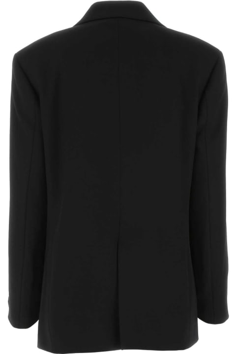 Raf Simons Coats & Jackets for Women Raf Simons Black Polyester Oversize Blazer