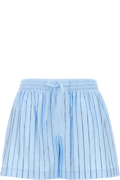 Giuseppe di Morabito Pants & Shorts for Women Giuseppe di Morabito Short Stripes Of Rhinestones