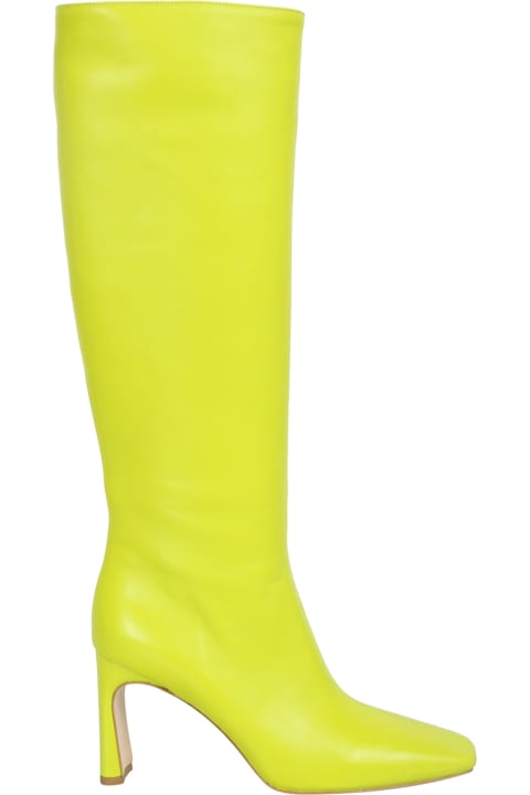 ウィメンズ Leonie Hanneのブーツ Leonie Hanne High-heel Micro-glitter Boots