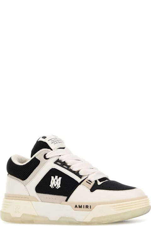 AMIRI Two-tone Leather And Fabric Ma-1 Sneakers