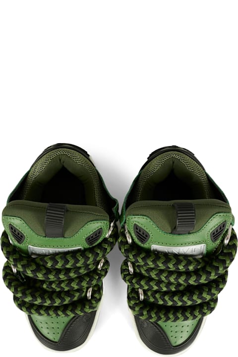 Homeware Lanvin Green Sneakers For Boy With Logo