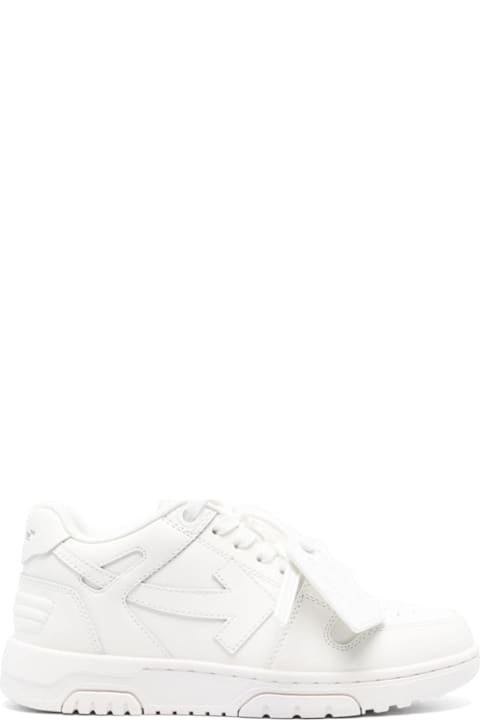 Off-White Out Of Office Leather Sneakers