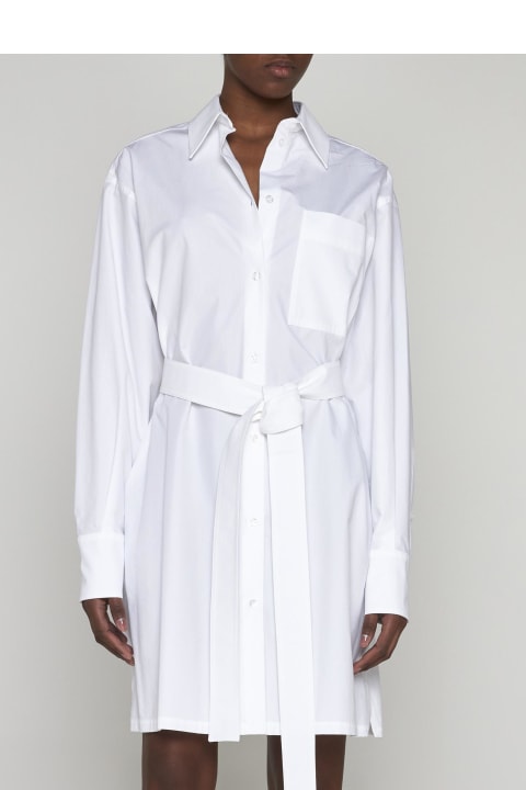 Homeware SportMax William Cotton-blend Shirt Dress