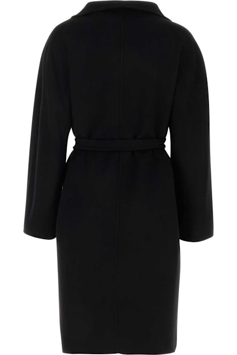 Max Mara for Kids Max Mara Black Cashmere Lilia Coat