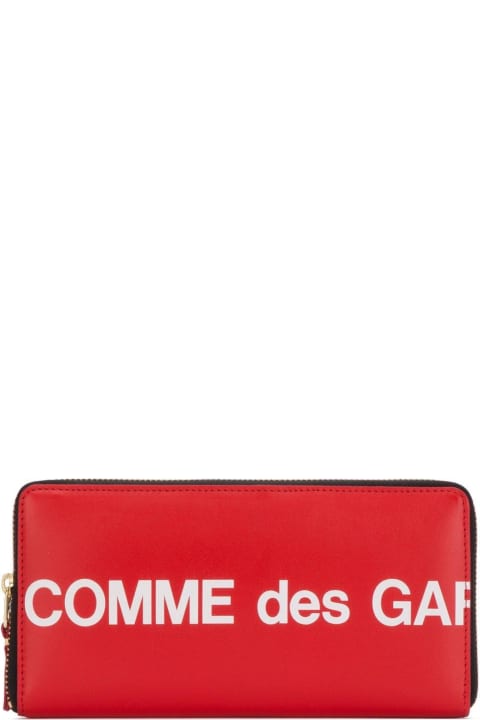 Wallets for Men Comme des Garçons Huge Logo Wallet