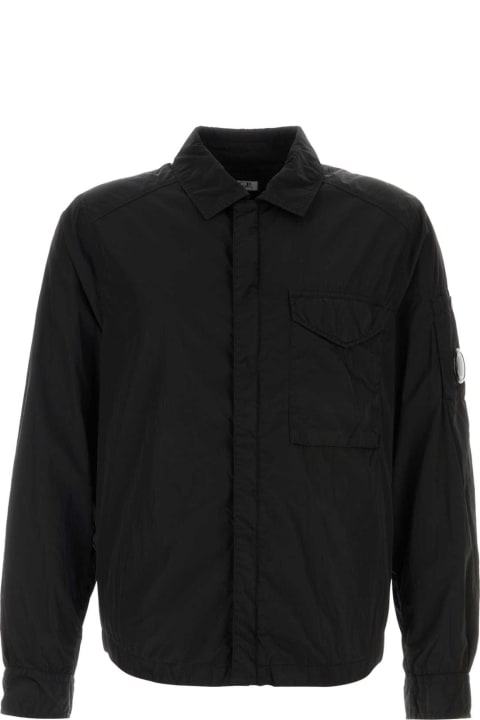 C.P. Company لـ Men C.P. Company Black Nylon Jacket