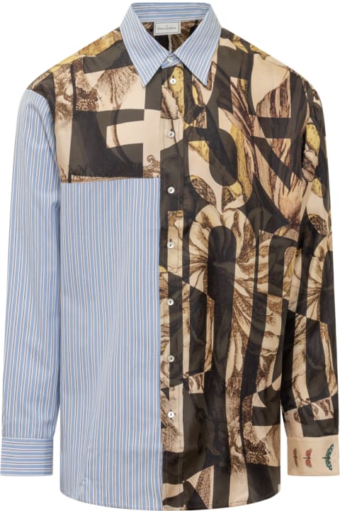 Pierre-Louis Mascia Clothing for Men Pierre-Louis Mascia Cotton And Silk Shirt