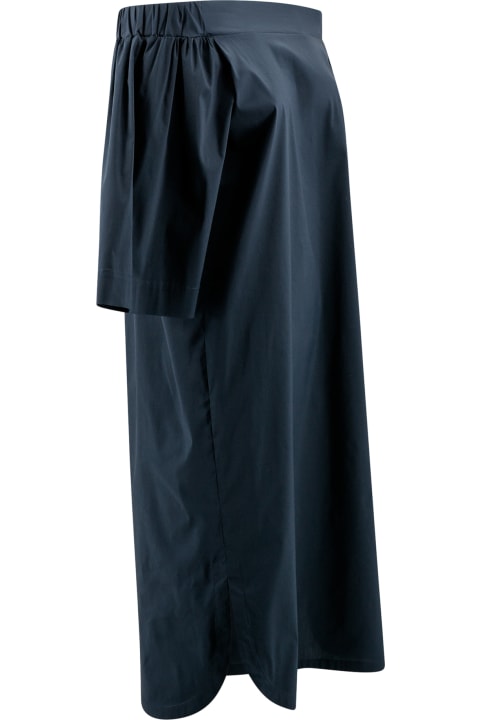 D.Exterior Clothing for Women D.Exterior Cotton Dress With Bare Shoulders