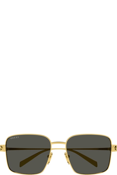 Gucci Eyewear for Kids Gucci Eyewear Gucci Gg1937s Linea Name Of Brand 001 Gold Grey Sunglasses