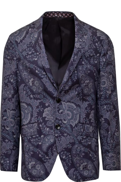 Etro Coats & Jackets for Men Etro Roma Paisley Blazer
