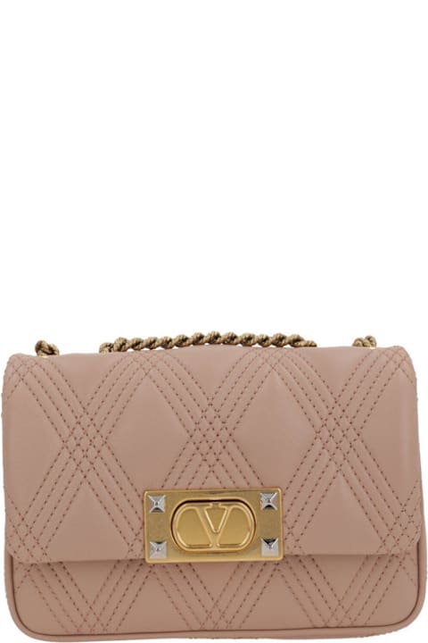 Bags for Women Valentino Garavani Garavani Rockstud Foldover Top Shoulder Bag