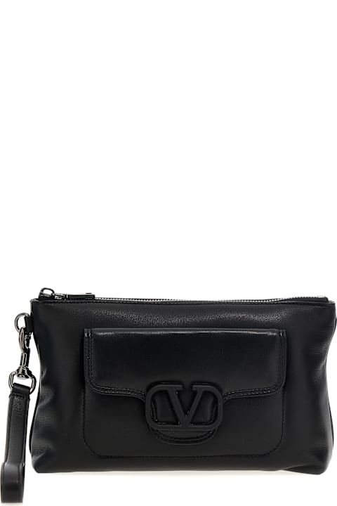 Valentino Garavani Bags for Men Valentino Garavani Valentino Garavani 'vlogo Signature' Clutch Bag