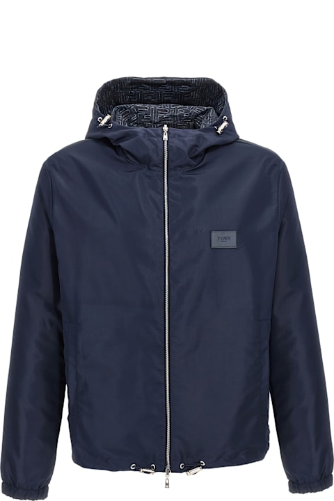 Coats & Jackets for Men Fendi Ff Windbreaker