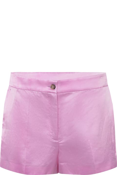 Pinko for Women Pinko Pinko 'scintille' Shorts Made Of Linen Blend.