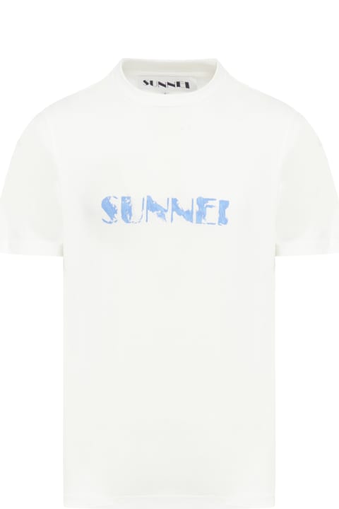 Sunnei for Men Sunnei Classic T-shirt Big Logo Pennellata