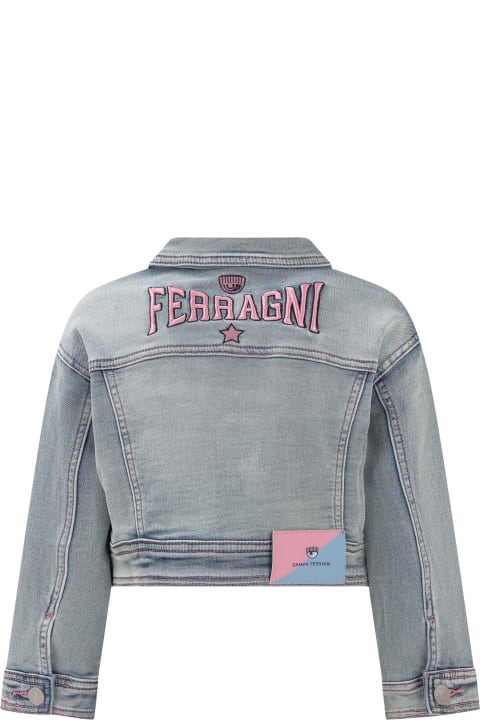 Chiara Ferragni Coats & Jackets for Girls Chiara Ferragni Denim Jacket