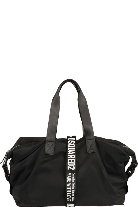 Dsquared2 Luggage for Men Dsquared2 Made With Love Duffle Bag