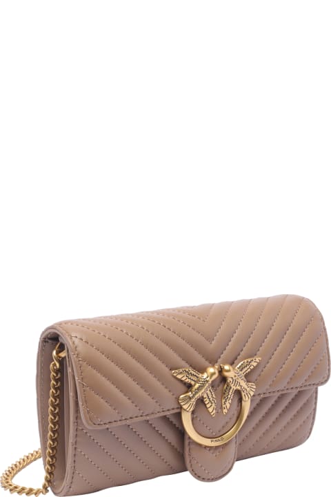 Shoulder Bags for Women Pinko Love One Wallet Crossbody Bag