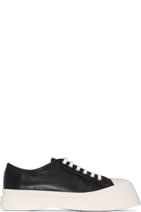Fashion for Women Marni Black Sneakers With Oversized Platform In Leather Woman