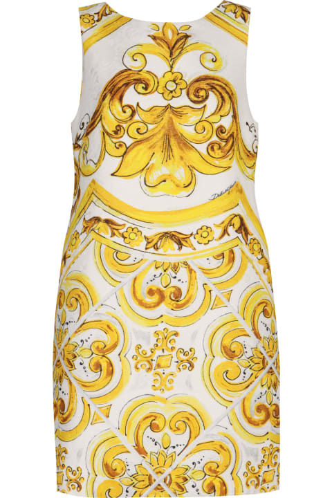 Homeware Dolce & Gabbana Brocade Patterned Dress