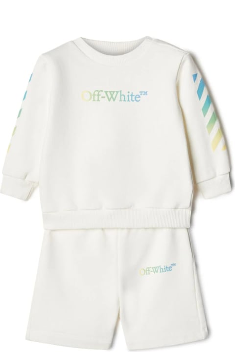 Bodysuits & Sets for Baby Boys Off-White Off White Kids White