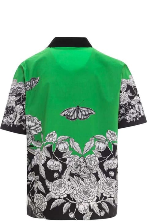 Valentino Clothing for Men Valentino Floral Printed Shirt