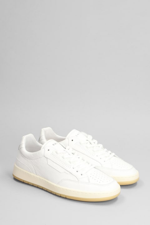 Meta Sneakers In White Leather