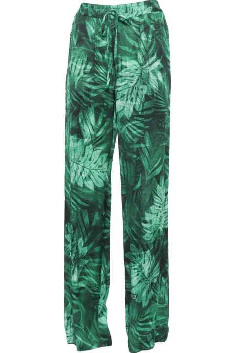 Pants & Shorts for Women Ermanno Ermanno Scervino Soft Foresta Trousers