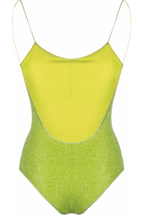Swimwear for Women Oseree Lime Lumiere Maillot One-piece Swimsuit