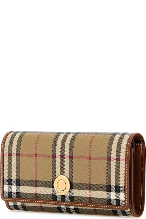 Burberry Printed Canvas Wallet