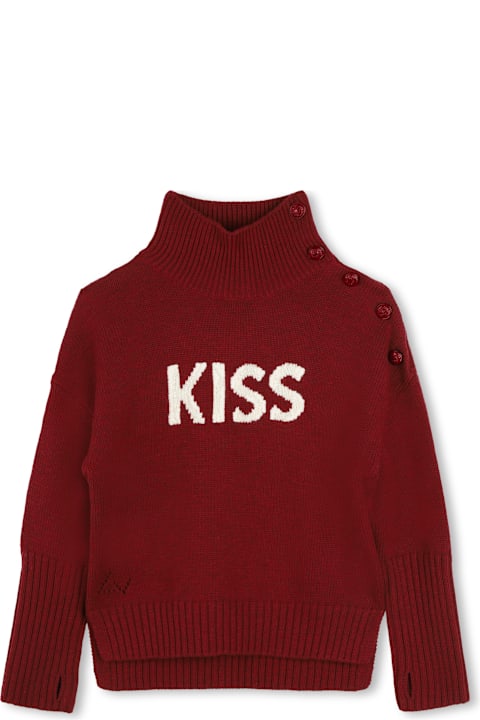 Zadig & Voltaire Sweaters & Sweatshirts for Girls Zadig & Voltaire Pull Con Stampa