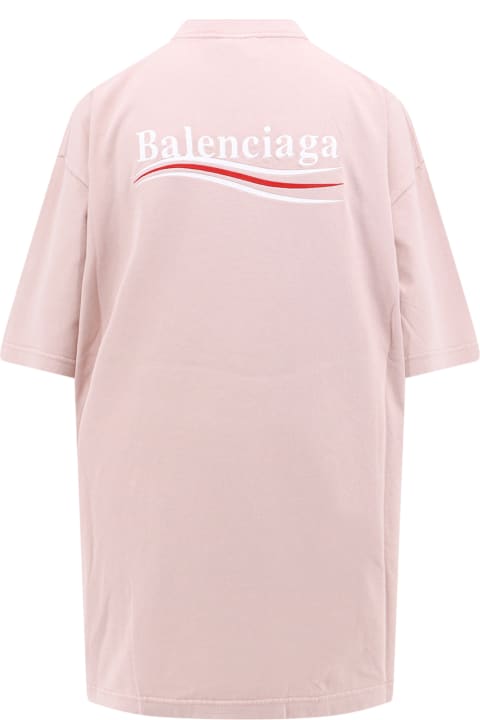 Topwear for Women Balenciaga Cotton Crew-neck T-shirt