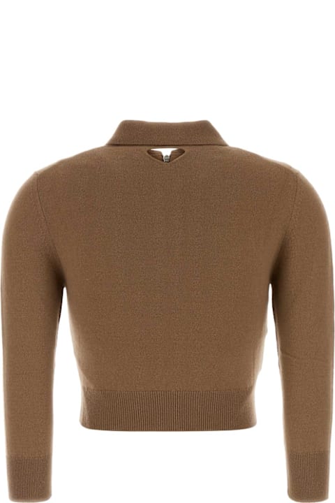 Prada for Kids Prada Camel Cashmere Sweater