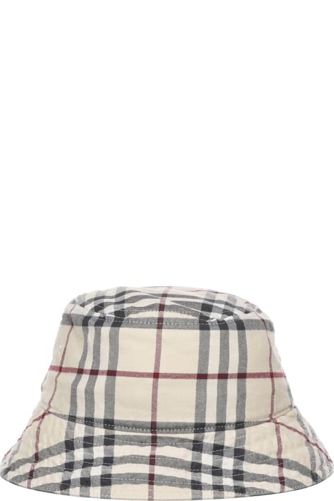 メンズ 帽子 Burberry Vintage Check Bucket Hat
