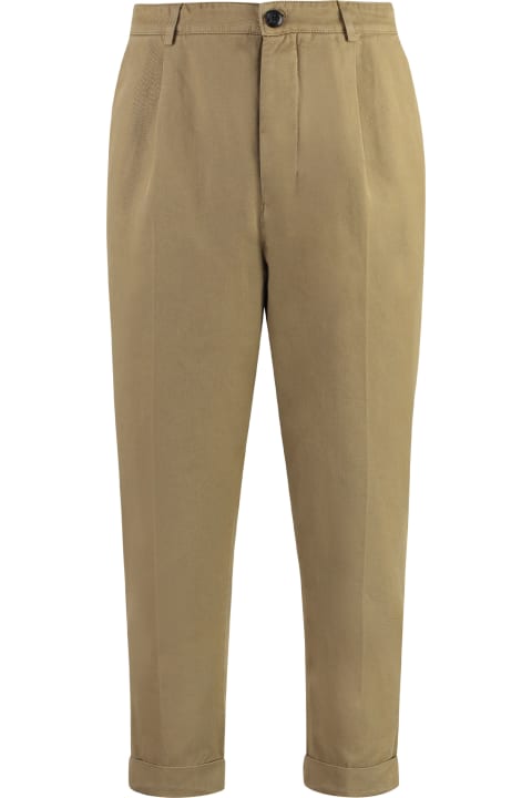 Clothing Sale for Men Dondup Adam Stretch Cotton Chino Trousers