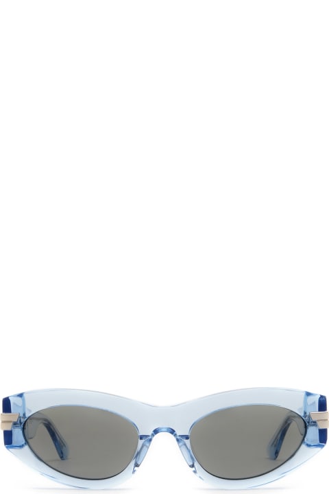 Bottega Veneta Eyewear Eyewear for Women Bottega Veneta Eyewear Bv1189s Light-blue Sunglasses