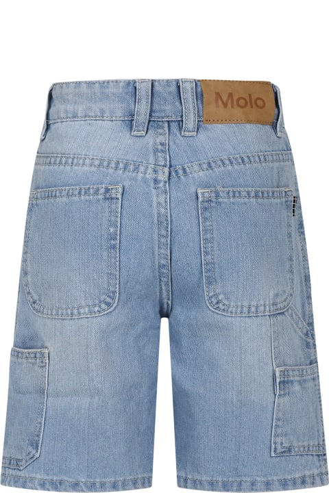 Molo Kids Molo Casual Denim Shorts For Kids