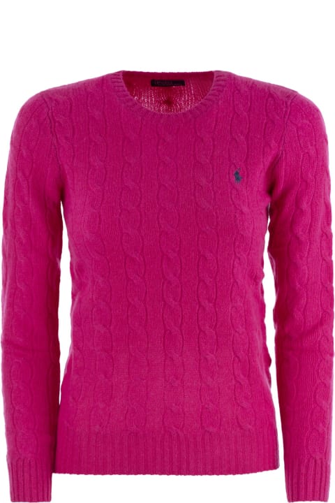 Polo Ralph Lauren Sweaters for Women Polo Ralph Lauren Wool And Cashmere Cable-knit Sweater