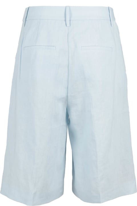 REMAIN Birger Christensen Pants & Shorts for Women REMAIN Birger Christensen Linen Bermuda Slit Shorts