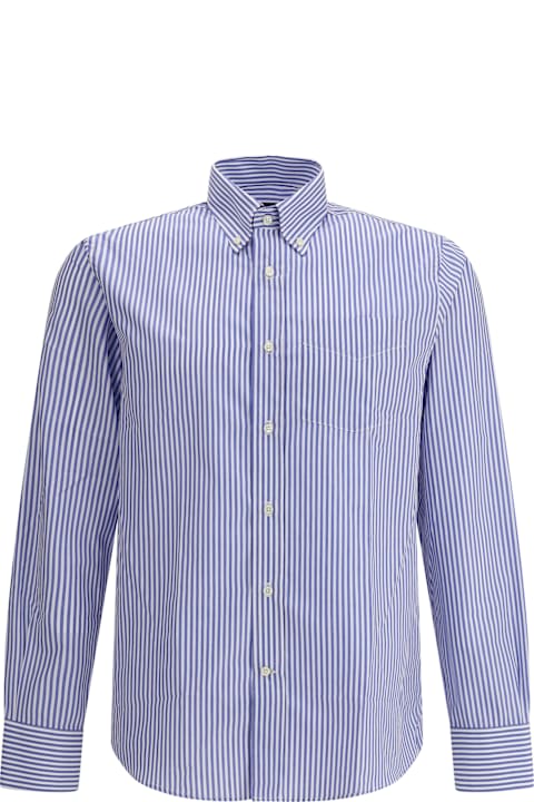 Deperlu Shirts for Men Deperlu Striped Shirt