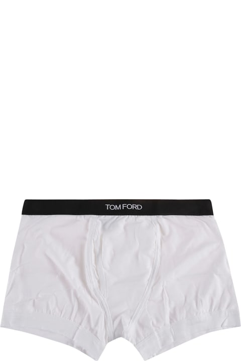 Tom Ford Underwear for Men Tom Ford Elastic Logo Waist Boxer Shorts