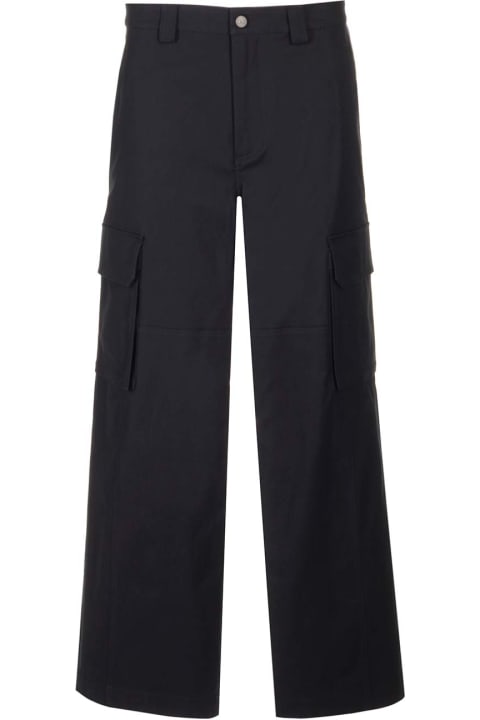 Clothing for Men Valentino Wide Leg Cargo Trousers