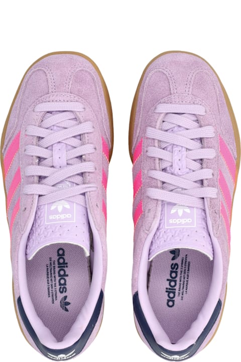 Homeware Adidas Originals Adidas Kids Gazelle Indoor Lilac Suede Sneakers